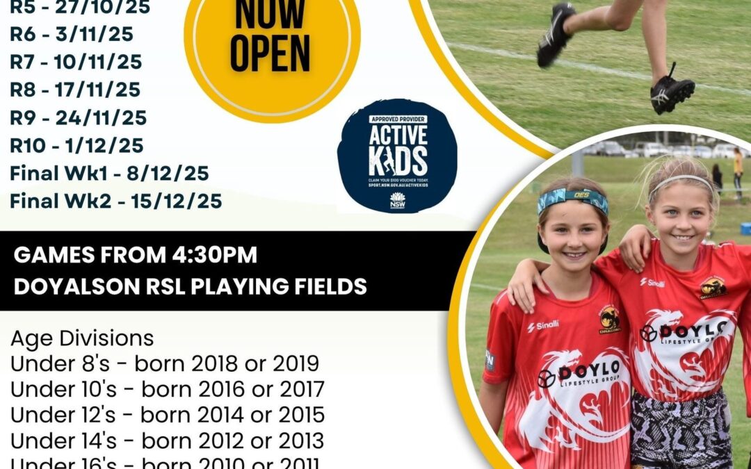 Junior Registration is now OPEN